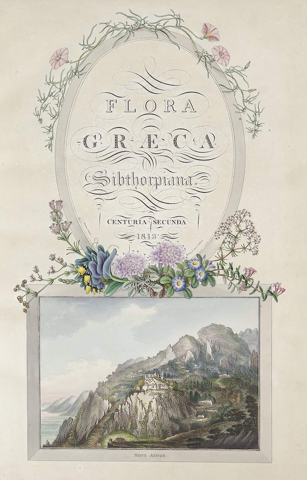 Voorblad van Flora Graeca (1813) 
